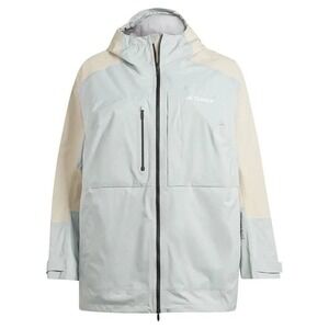 Adidas Terrex Hiking Jacket Rain Ready Hooded Full Zip,‎ Women's 3X, NWT